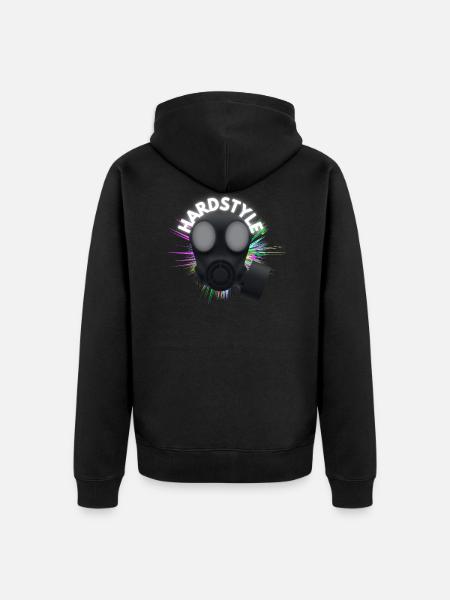 Style dur - Veste à capuche bio Premium Unisexe - noir