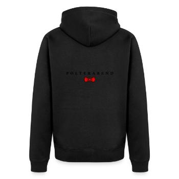 Bachelor party bachelor party - Unisex Premium Organic Zip Hoodie - black - Back - Nico (187cm)