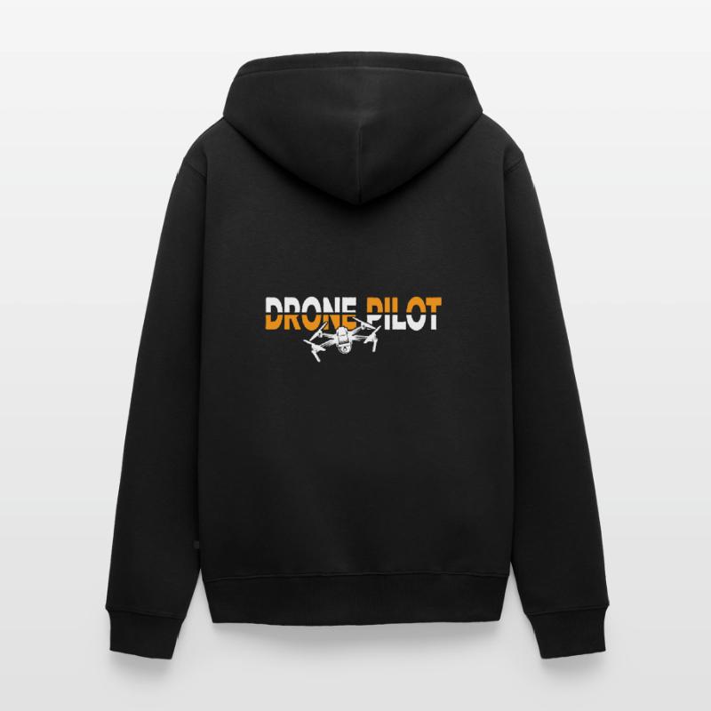 Drone Pilot Drone Drones Drone Pilot Limited Unisex Premium Organic Zip Hoodie