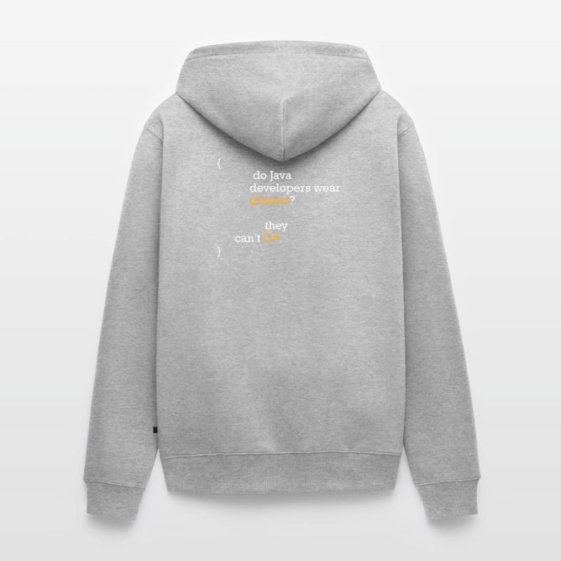 C# Code blague programmeur Hacker C Sharp Coder Veste à capuche bio Premium Unisexe