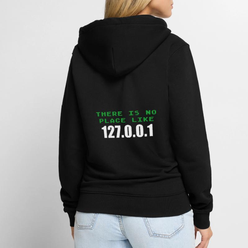 Programmierer Geek Computer Programmierung Coder L Unisex Premium Bio Zip Hoodie