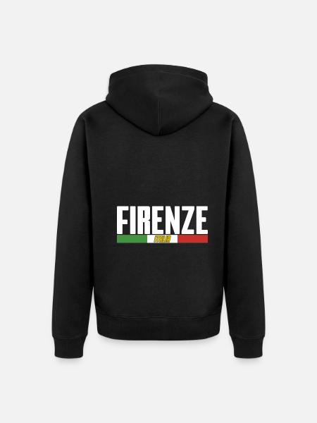 italia firenze - Veste à capuche bio Premium Unisexe - noir