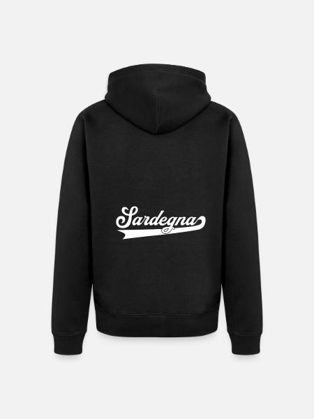 Sardaigne - Veste à capuche bio Premium Unisexe - noir