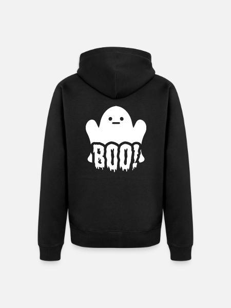 Halloween - Veste à capuche bio Premium Unisexe - noir