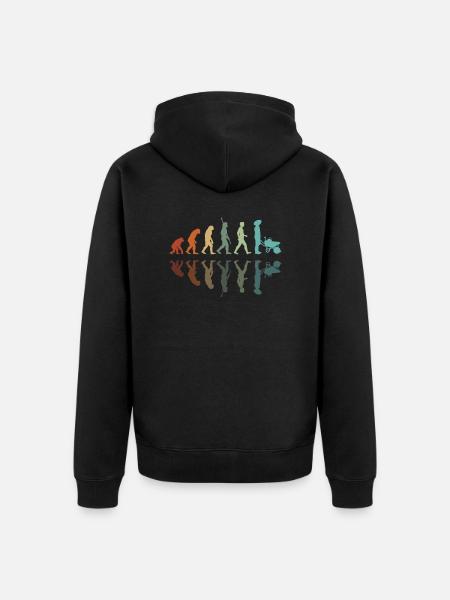 Gardener Development - Unisex Premium Organic Zip Hoodie - black