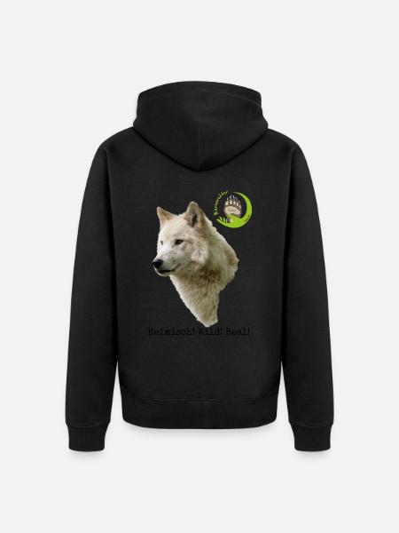 RAIK HWR - Unisex Premium Organic Zip Hoodie - black