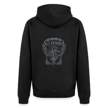 Yellowstone Kelly Reilly LA FEMME T-Shirt - Veste à capuche bio Premium Unisexe - noir - Dos - Nico (187cm)