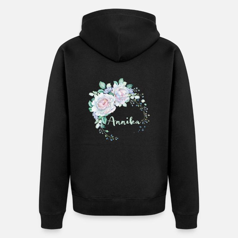 Pour Annika - Veste à capuche bio Premium Unisexe - noir