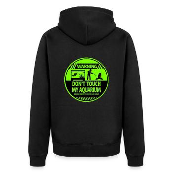 Aquarium - Veste à capuche bio Premium Unisexe - noir - Dos - Nico (187cm)