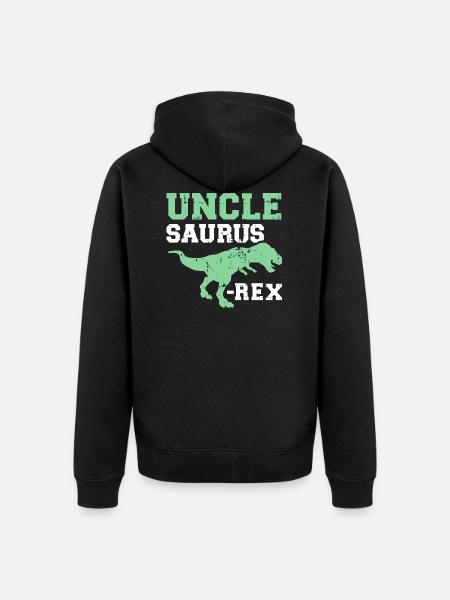 oncle - Veste à capuche bio Premium Unisexe - noir