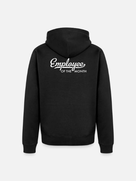 Employé du mois - Veste à capuche bio Premium Unisexe - noir