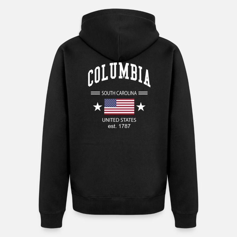 Columbia - Veste à capuche bio Premium Unisexe - noir