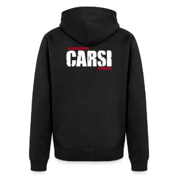 carsi - Veste à capuche bio Premium Unisexe - noir - Dos - Nico (187cm)