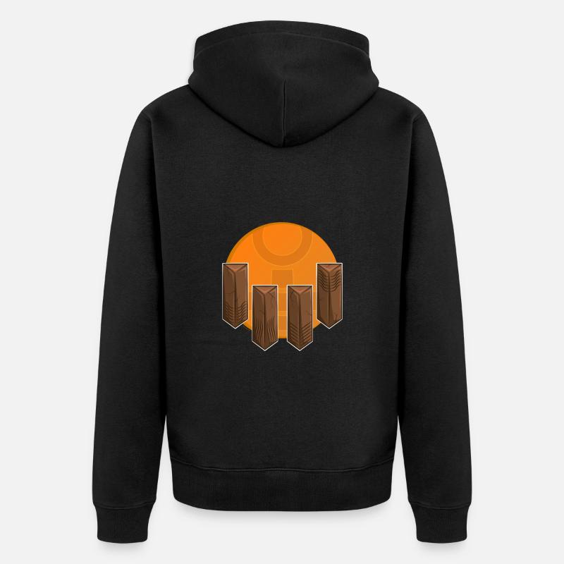 The Fifth Element - Veste à capuche bio Premium Unisexe - noir