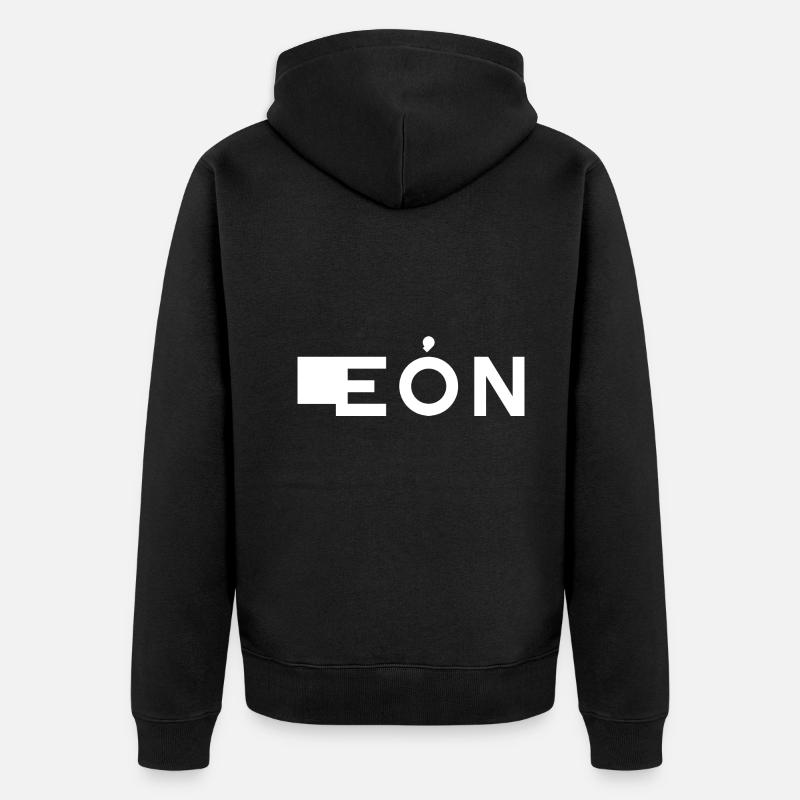 LEÓN – Castille-et-León – Espagne - Veste à capuche bio Premium Unisexe - noir