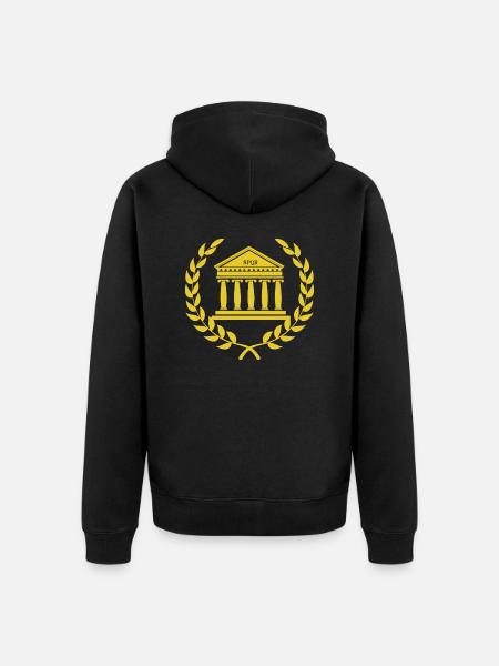 SPQR - Veste à capuche bio Premium Unisexe - noir
