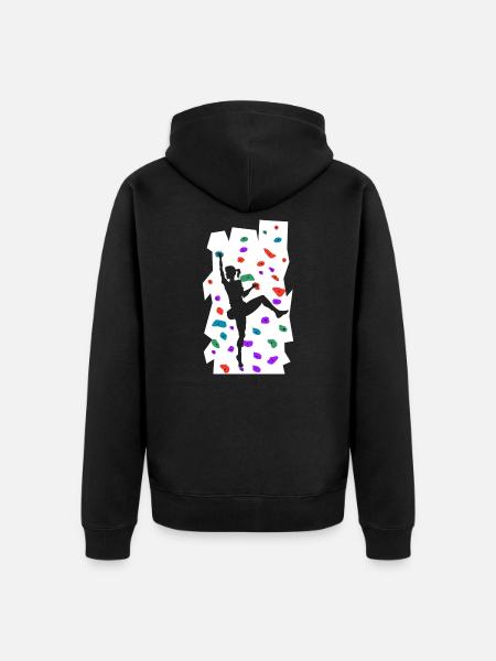 Bloc - Veste à capuche bio Premium Unisexe - noir