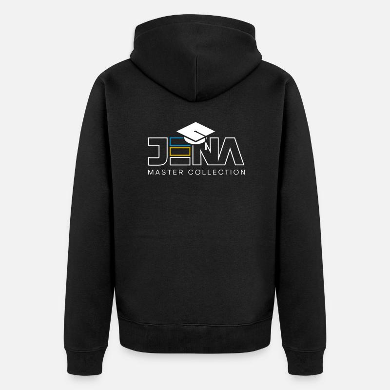 Collection Maître Iéna - Veste à capuche bio Premium Unisexe - noir