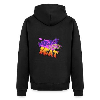 Breakdancer Graffiti - Veste à capuche bio Premium Unisexe - noir - Dos - Nico (187cm)