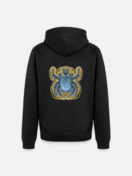 Käfer - Unisex Premium Bio Zip Hoodie - Schwarz