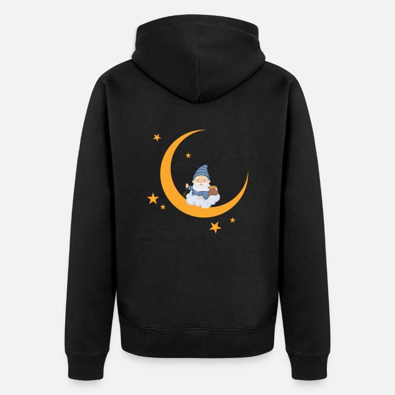 Marchand de sable - Veste à capuche bio Premium Unisexe - noir