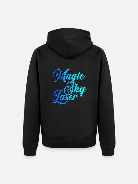 Magic 11 - Unisex Premium Bio Zip Hoodie - Schwarz