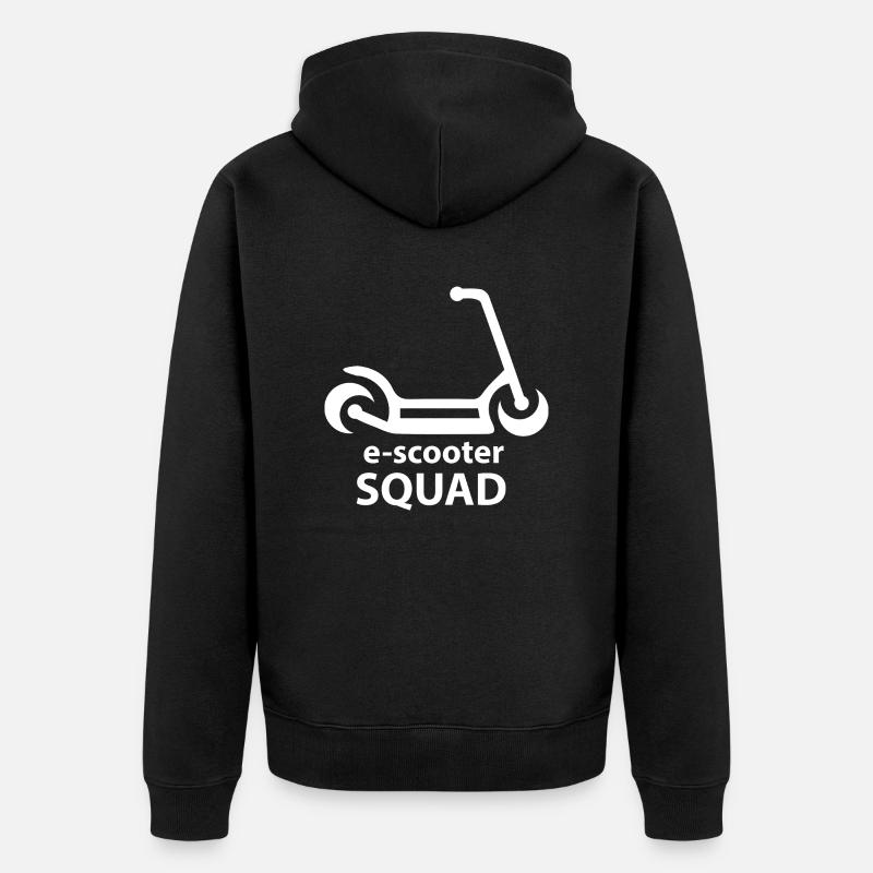 E-Scooter Scooter - Veste à capuche bio Premium Unisexe - noir