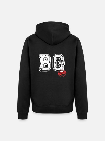 beau gosse - Veste à capuche bio Premium Unisexe - noir