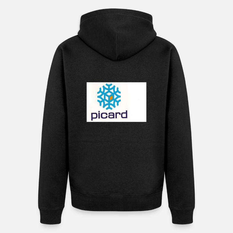 picard - Veste à capuche bio Premium Unisexe - noir