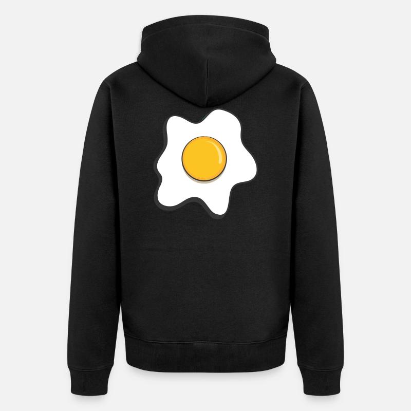 frit - Veste à capuche bio Premium Unisexe - noir