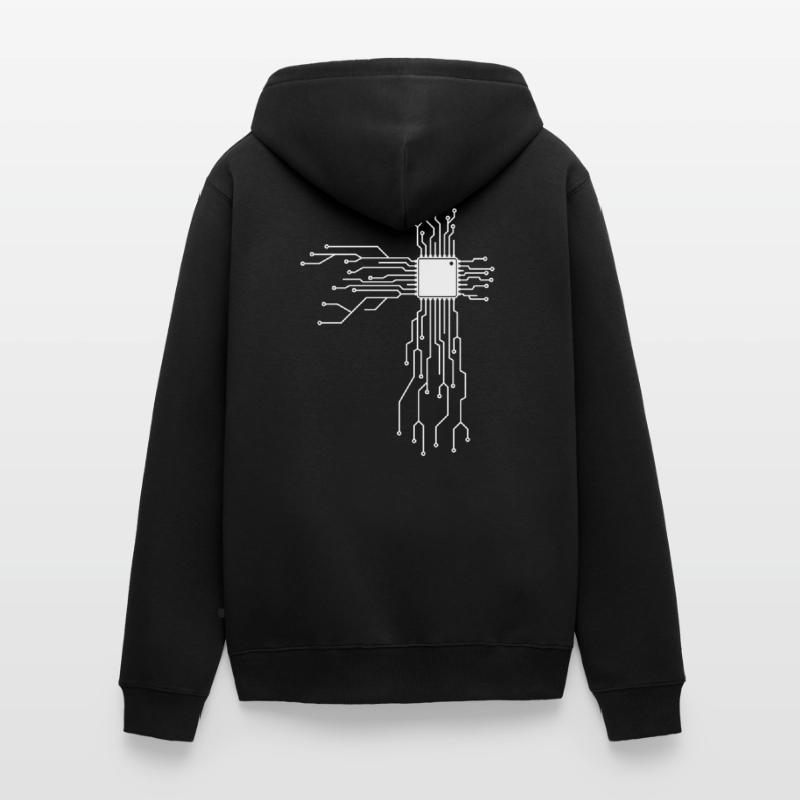 Electronics Technician - Programmer Board T-Shirt Unisex Premium Organic Zip Hoodie