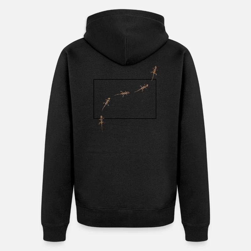 Gecko - Veste à capuche bio Premium Unisexe - noir
