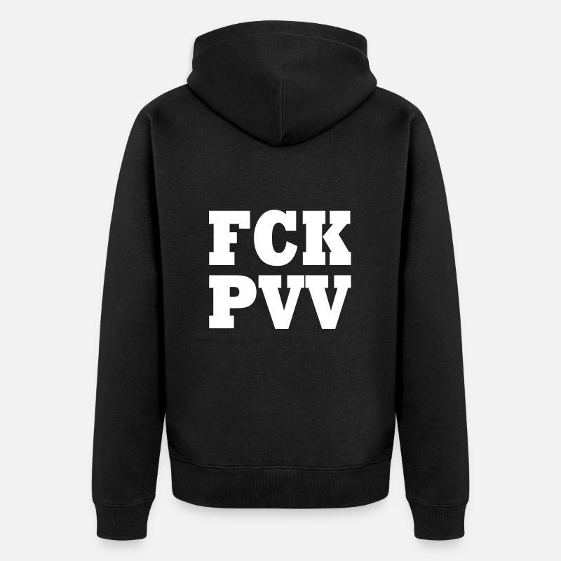 pvv - Veste à capuche bio Premium Unisexe - noir