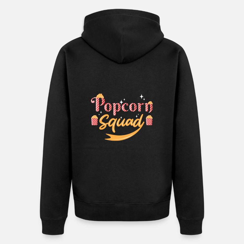 Pop-corn - Veste à capuche bio Premium Unisexe - noir