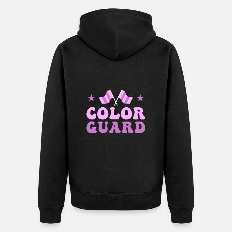 Garde de couleur - Veste à capuche bio Premium Unisexe - noir