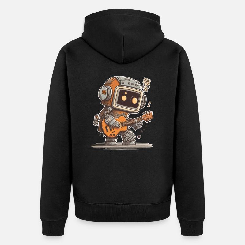 Basculer l’avenir - Veste à capuche bio Premium Unisexe - noir