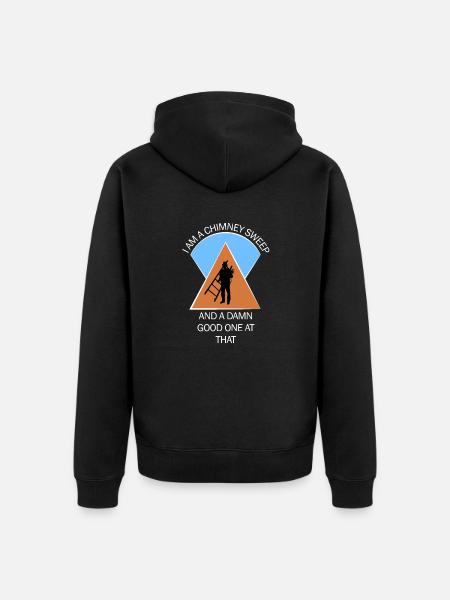 Chimney Sweep Chimney Sweep - Unisex Premium Organic Zip Hoodie - black