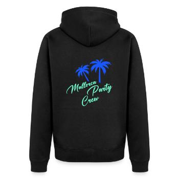 Mallorca Party Crew - Veste à capuche bio Premium Unisexe - noir - Dos - Nico (187cm)