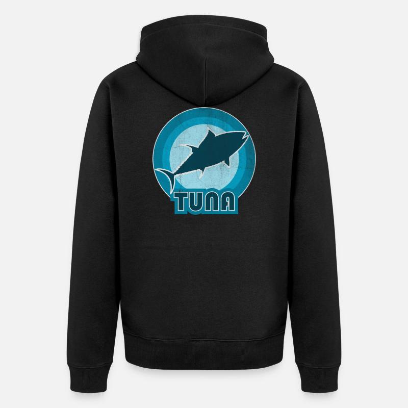 Thon - Veste à capuche bio Premium Unisexe - noir