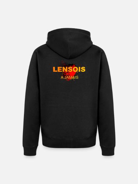 LENSOIS A JAMAIS - Veste à capuche bio Premium Unisexe - noir