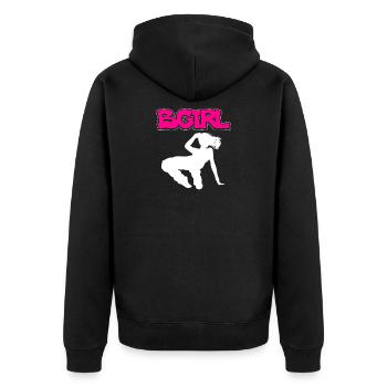 Breakdance Bboying Gift I Breakdance - Veste à capuche bio Premium Unisexe - noir - Dos - Nico (187cm)