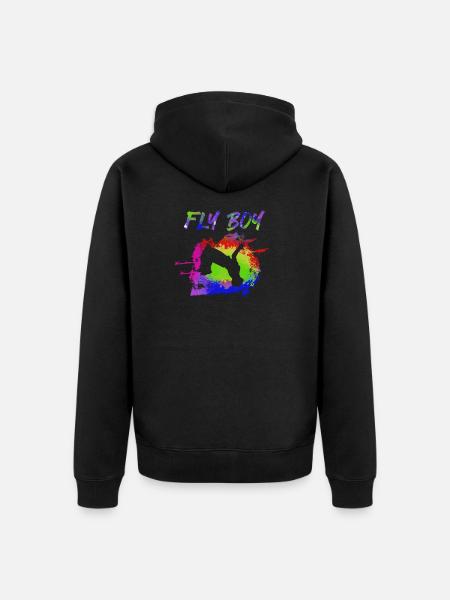 Breakdance Bboying Gift I Breakdancing - Unisex Premium Organic Zip Hoodie - black