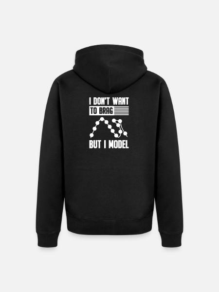 Data Science Analyst Data Scientist - Unisex Premium Organic Zip Hoodie - black