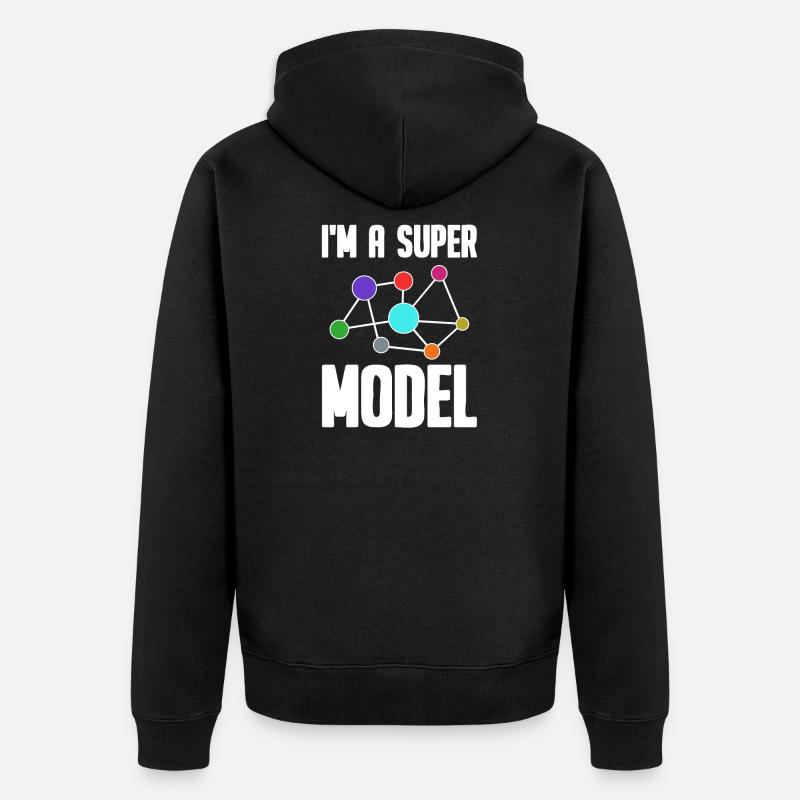 Data Science Analyst Data Scientist - Veste à capuche bio Premium Unisexe - noir