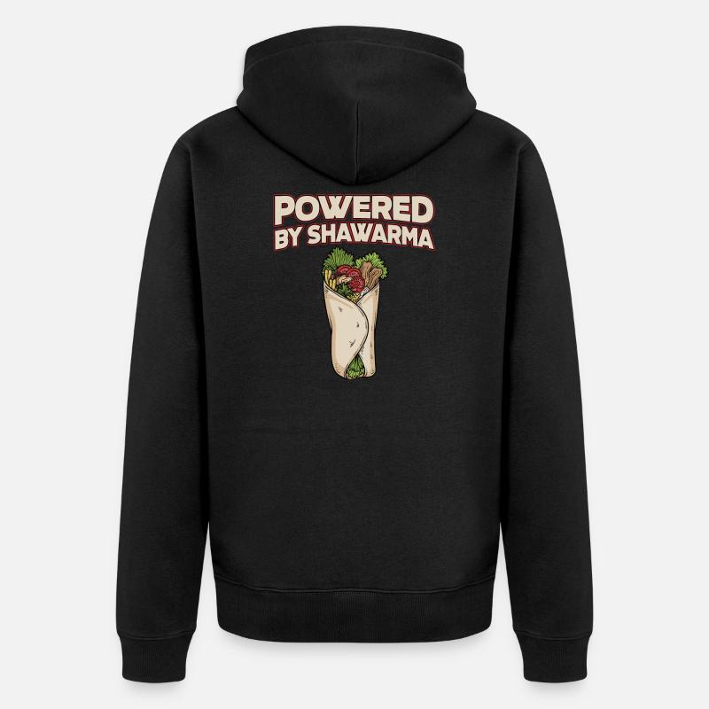 Shawarma - Veste à capuche bio Premium Unisexe - noir