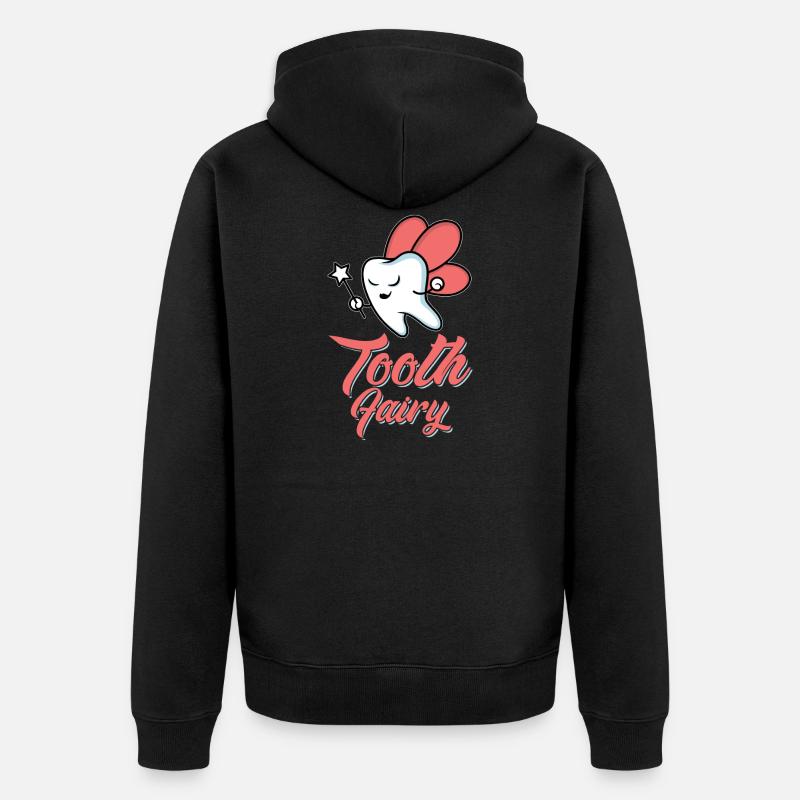 Assistante dentaire Dentistes Dentistes - Veste à capuche bio Premium Unisexe - noir