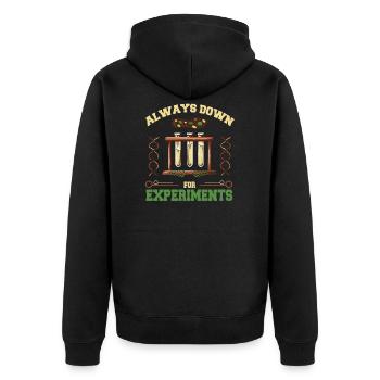 Biologie Biologistes Scientifiques - Veste à capuche bio Premium Unisexe - noir - Dos - Nico (187cm)