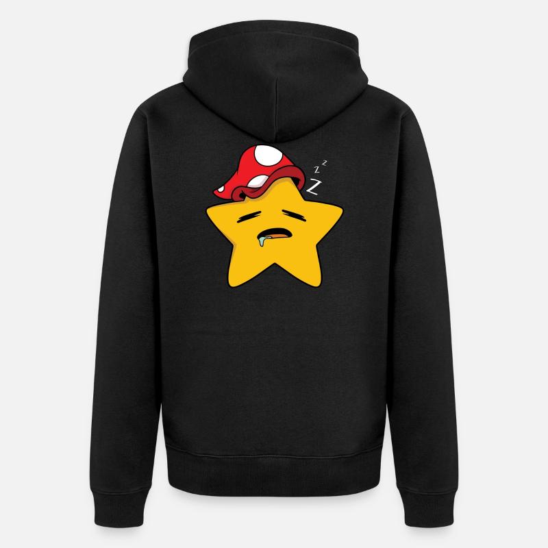 Star Dormir - Veste à capuche bio Premium Unisexe - noir