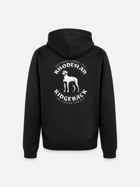 Rhodesian Ridgeback - Unisex Premium Organic Zip Hoodie - black