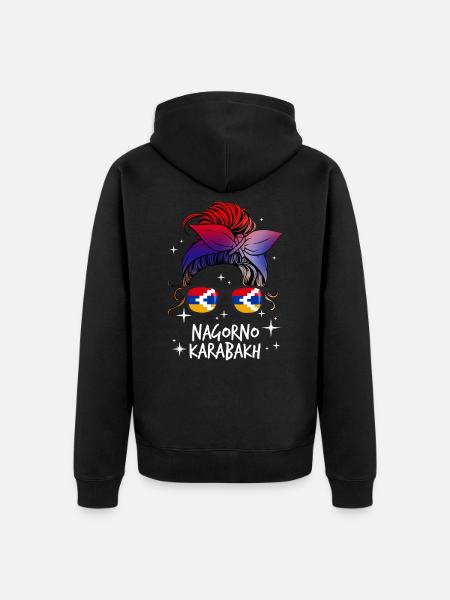 Haut-Karabakh - Veste à capuche bio Premium Unisexe - noir